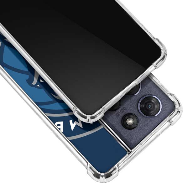 NBA Minnesota Timberwolves Large Logo Moto G Play 5G (2025) Clear Case