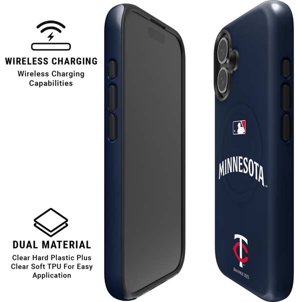 MLB Minnesota Twins Alternate/Away Jersey iPhone 17 Magsafe Impact Case