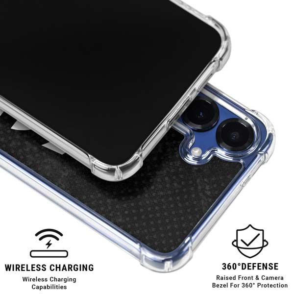 MLB Minnesota Twins Dark Wash Galaxy S25 FE Clear Case