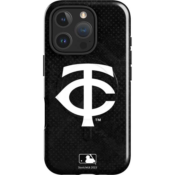 MLB Minnesota Twins Dark Wash iPhone 16 Pro Max Magsafe Impact Case