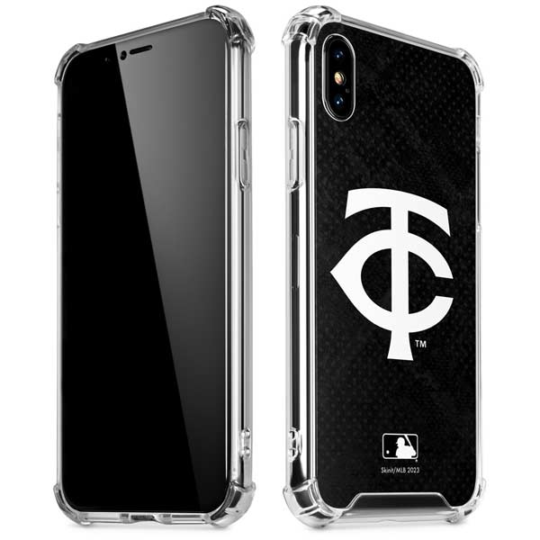 MLB Minnesota Twins Dark Wash iPhone X/XS Clear Case