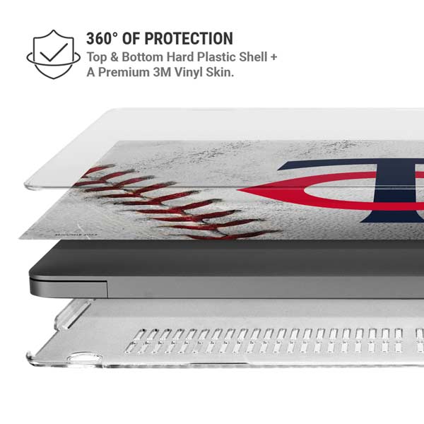MLB Minnesota Twins Game Ball MacBook Pro 14in (2021-24) Case plus Skin
