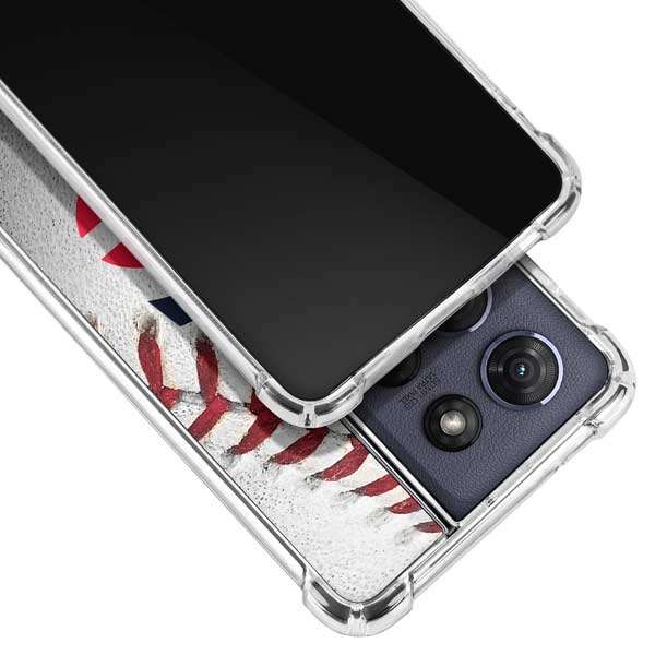 MLB Minnesota Twins Game Ball Moto G 5G (2025) Clear Case