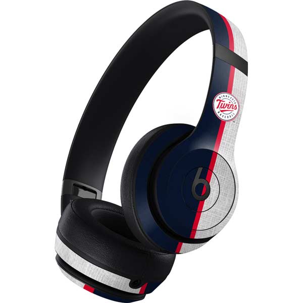 MLB Minnesota Twins Split Beats Studio Pro Wireless Headphones Skin