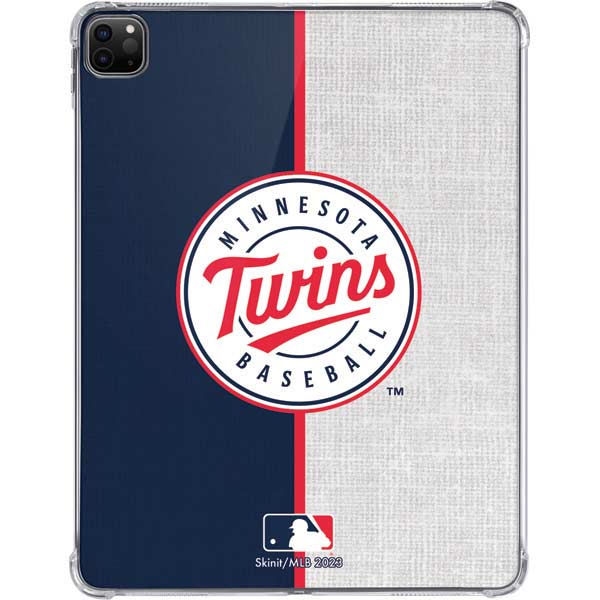 MLB Minnesota Twins Split iPad Pro 11in (2024) Clear Case