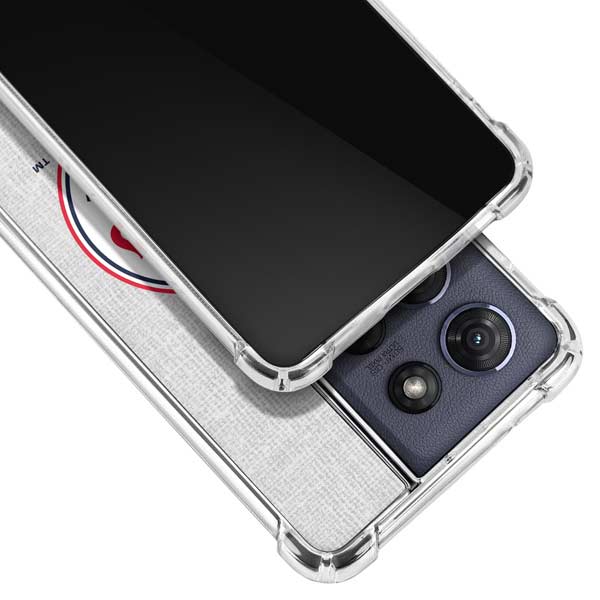 MLB Minnesota Twins Split Moto G Power 5G (2025) Clear Case