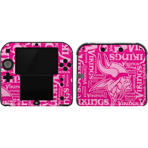 NFL Minnesota Vikings - Blast Pink Nintendo Skins