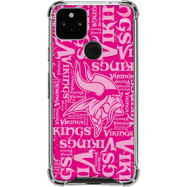 NFL Minnesota Vikings - Blast Pink Pixel Cases