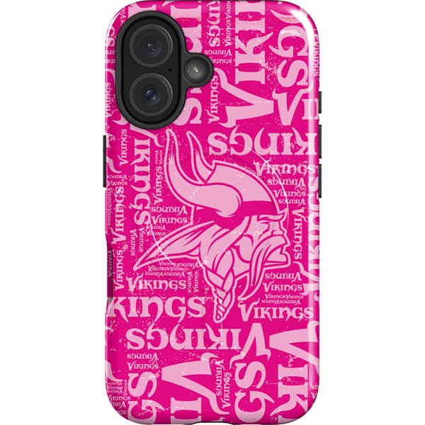NFL Minnesota Vikings - Blast Pink iPhone 16 Magsafe Impact Case