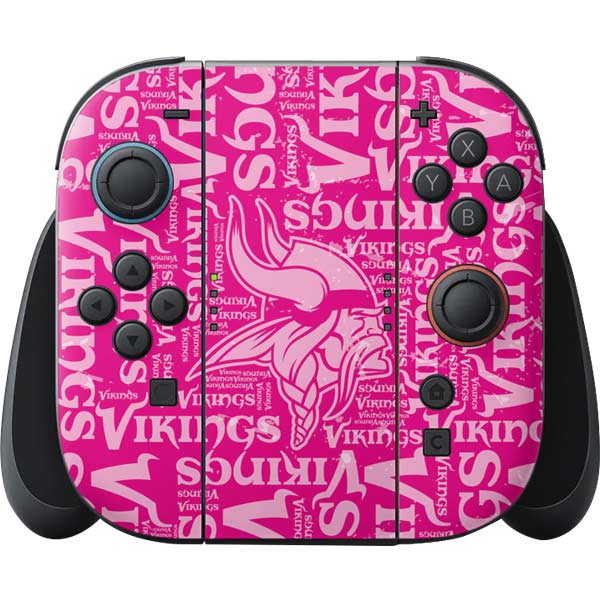 NFL Minnesota Vikings - Blast Pink Nintendo Skins