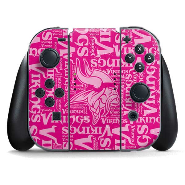 NFL Minnesota Vikings - Blast Pink Nintendo Skins