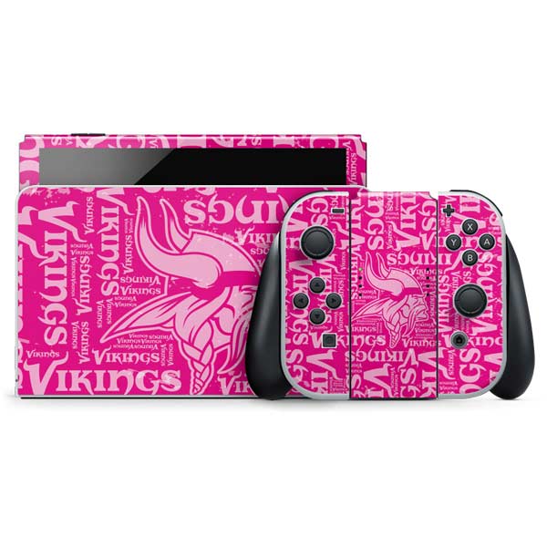 NFL Minnesota Vikings - Blast Pink Nintendo Skins
