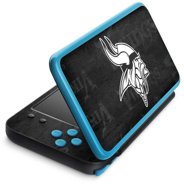 NFL Minnesota Vikings Black & White Nintendo Skins