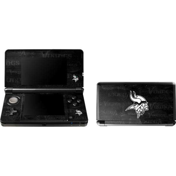 NFL Minnesota Vikings Black & White Nintendo Skins