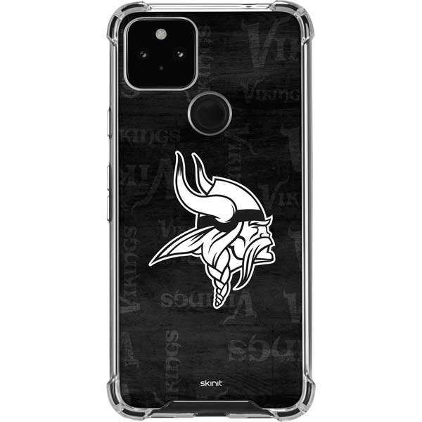 NFL Minnesota Vikings Black & White Pixel Cases
