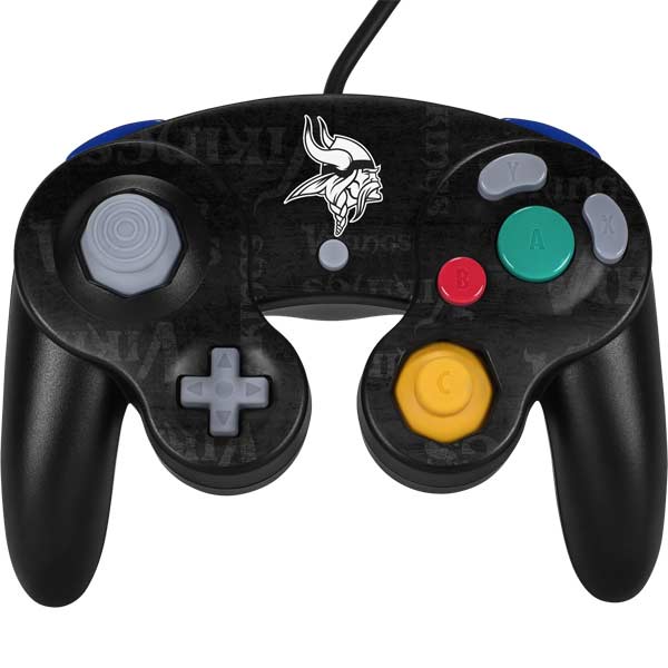 NFL Minnesota Vikings Black & White Nintendo Skins