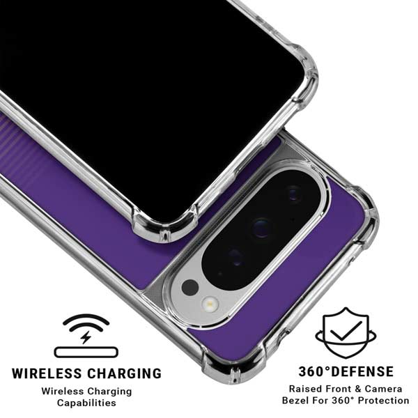 NFL Minnesota Vikings Breakaway Google Pixel 10 Pro XL Clear Case