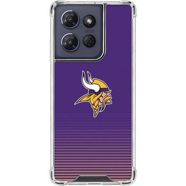 NFL Minnesota Vikings Breakaway Moto G Play 5G (2025) Clear Case