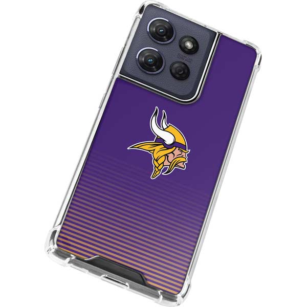 NFL Minnesota Vikings Breakaway Moto G Play 5G (2025) Clear Case