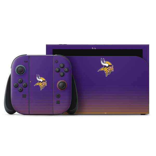 NFL Minnesota Vikings Breakaway Nintendo Skins