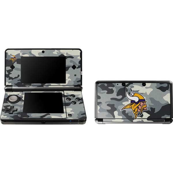 NFL Minnesota Vikings Camo Nintendo Skins