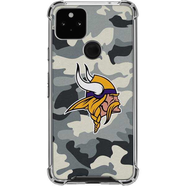 NFL Minnesota Vikings Camo Pixel Cases
