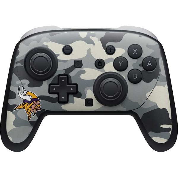 NFL Minnesota Vikings Camo Nintendo Skins
