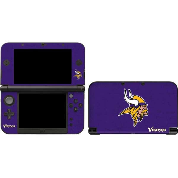 NFL Minnesota Vikings Distressed Nintendo Skins