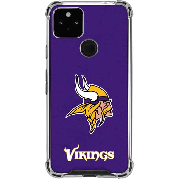 NFL Minnesota Vikings Distressed Pixel Cases