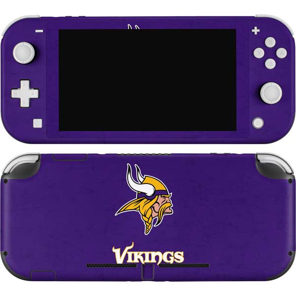 NFL Minnesota Vikings Distressed Nintendo Skins
