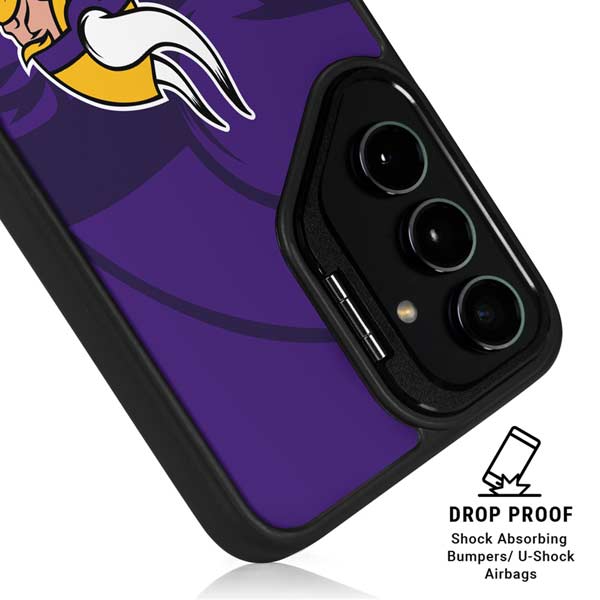 NFL Minnesota Vikings Double Vision Galaxy S26 Ultra Kickstand Case
