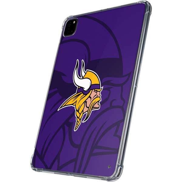 NFL Minnesota Vikings Double Vision iPad Pro 11in (2024) Clear Case