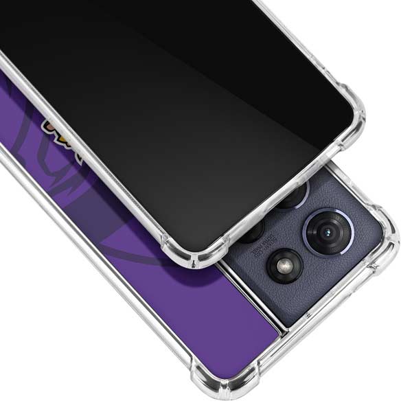 NFL Minnesota Vikings Double Vision Moto G Play 5G (2025) Clear Case
