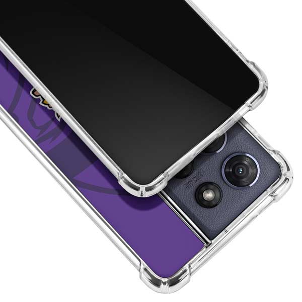 NFL Minnesota Vikings Double Vision Moto G Power 5G (2025) Clear Case