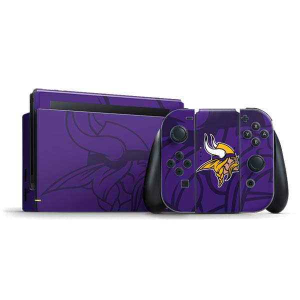 NFL Minnesota Vikings Double Vision Nintendo Skins