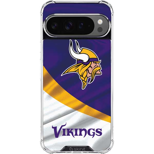 NFL Minnesota Vikings Google Pixel 10 Pro XL Clear Case