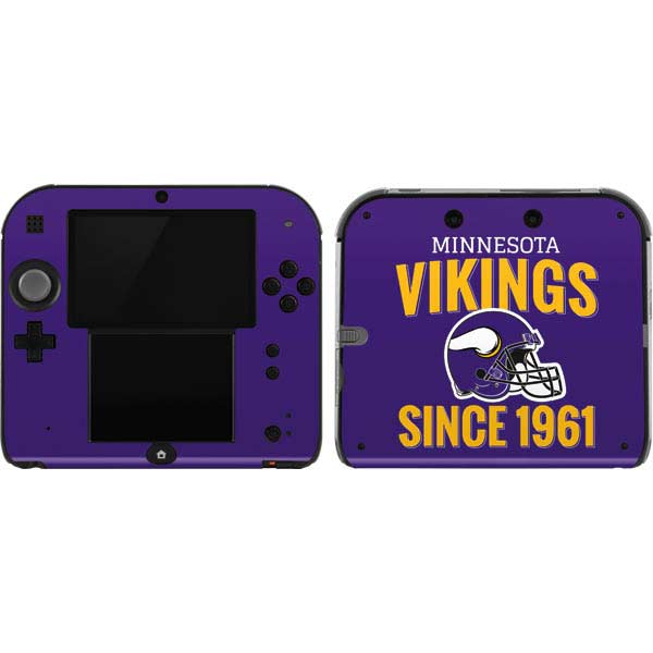 NFL Minnesota Vikings Helmet Nintendo Skins