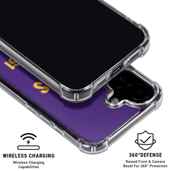 NFL Minnesota Vikings Helmet iPhone 17 Clear Case