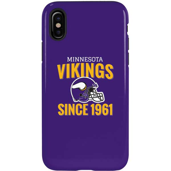 NFL Minnesota Vikings Helmet iPhone XS Pro Case
