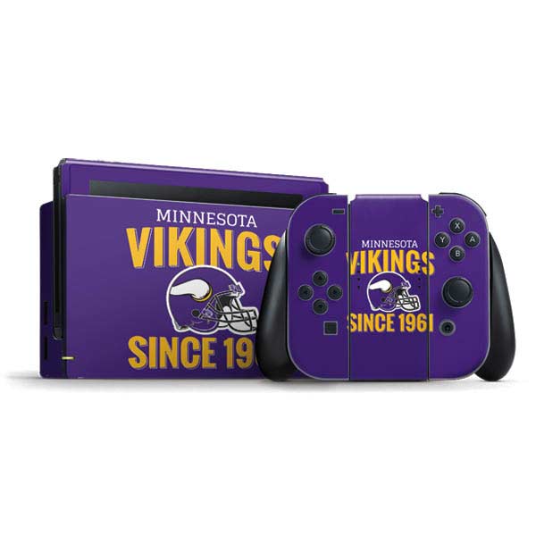 NFL Minnesota Vikings Helmet Nintendo Skins