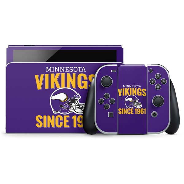 NFL Minnesota Vikings Helmet Nintendo Skins