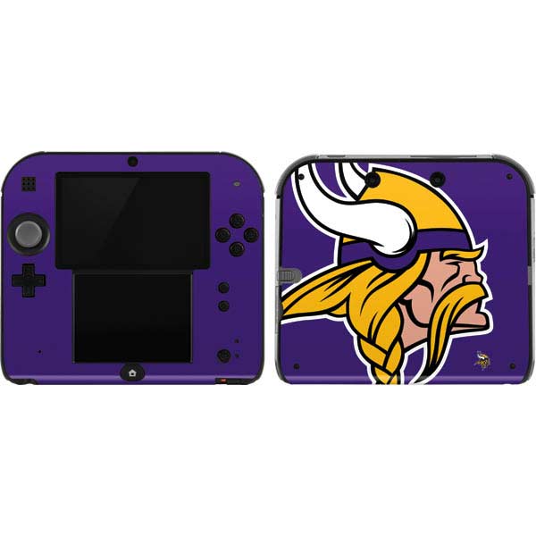 NFL Minnesota Vikings Large Logo Nintendo Skins
