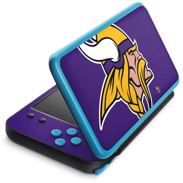 NFL Minnesota Vikings Large Logo Nintendo Skins