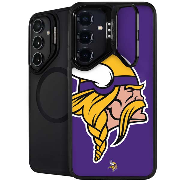 NFL Minnesota Vikings Large Logo Galaxy S26 Plus Kickstand Case