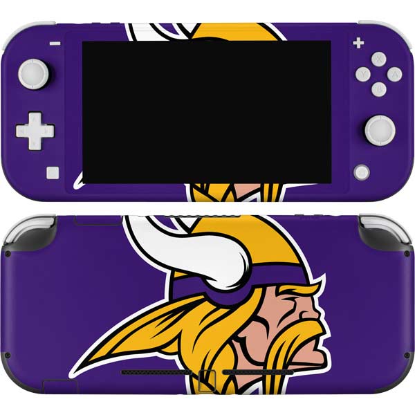 NFL Minnesota Vikings Large Logo Nintendo Skins