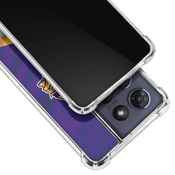 NFL Minnesota Vikings Moto G 5G (2025) Clear Case
