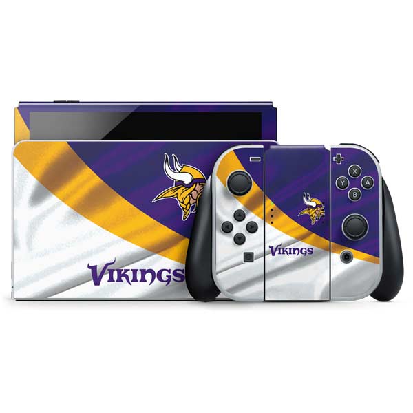 NFL Minnesota Vikings Nintendo Skins