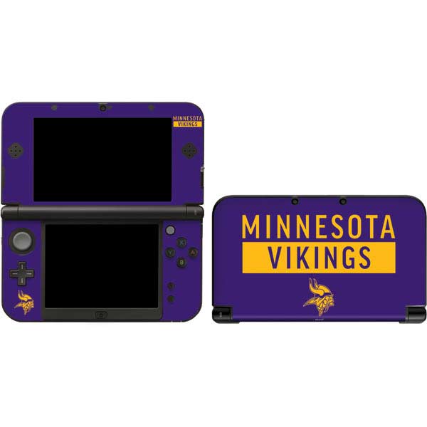 NFL Minnesota Vikings Purple Performance Series Nintendo Skins