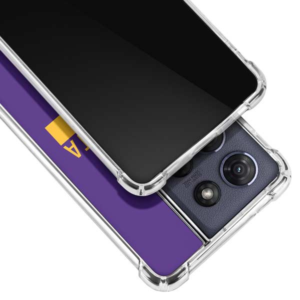 NFL Minnesota Vikings Purple Performance Series Moto G Power 5G (2025) Clear Case