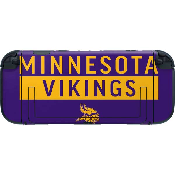 NFL Minnesota Vikings Purple Performance Series Nintendo Switch 2 (2025) with Joy-Con Skin